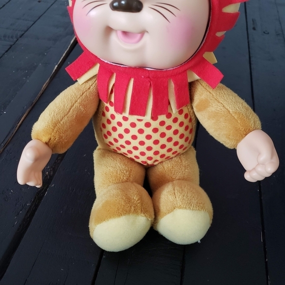 Cabbage Patch Kids CPK Baby Doll Plush Lion Stuffed Zoo Animal Toy - Picture 3 of 4